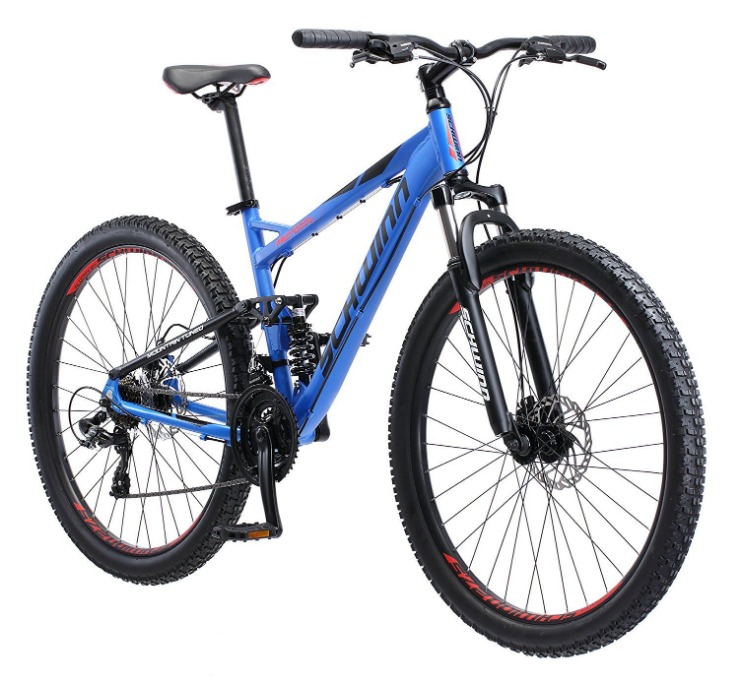 schwinn full suspension mountain bike