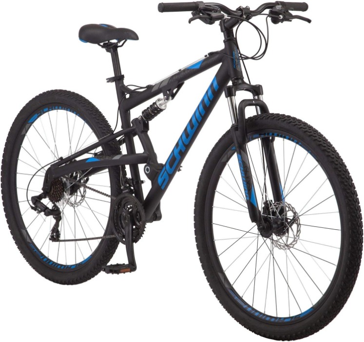 schwinn full suspension mountain bike