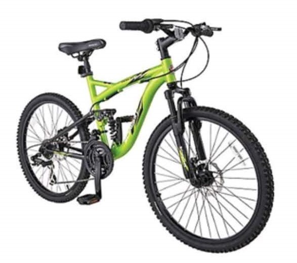 schwinn full suspension mountain bike
